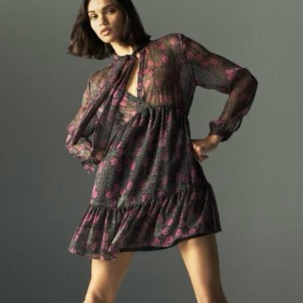 Zara Floral Mini Dress